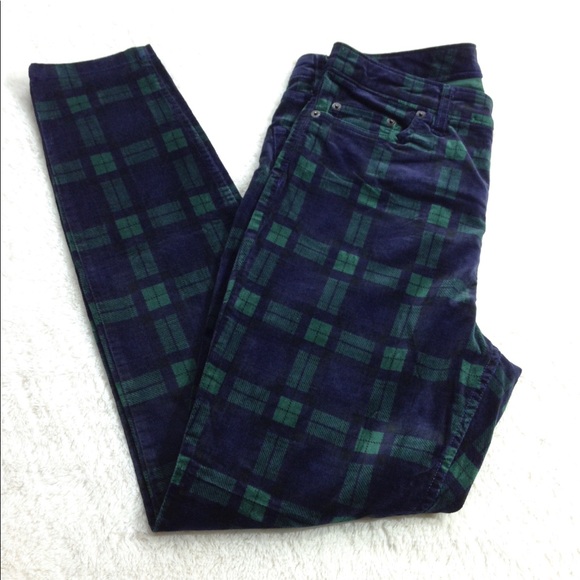 Vineyard Vines Plaid Velveteen Pants - Picture 6 of 7